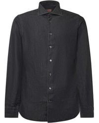 Borriello - Cotton Denim Shirt - Lyst