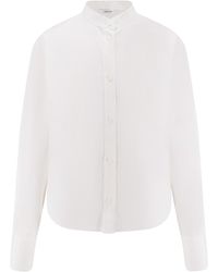 Givenchy - Open Back Cotton Shirt - Lyst