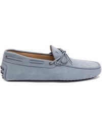 Tod's - Gommino Driving Nubuck Loafers - Lyst