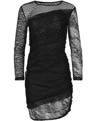 Pinko - Dress Made Of Lace - Lyst