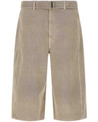 Lemaire - Denim Bermuda Shorts - Lyst