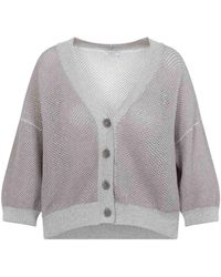 Peserico - Tricot Cardigan - Lyst