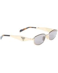 Prada - Eyewear Metal Sunglasses - Lyst