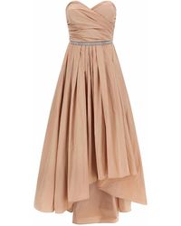 Pinko - Polyester Long Dress - Lyst