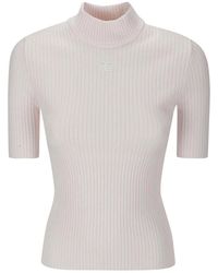 Courreges - Suéter Cuello Redondo - Lyst