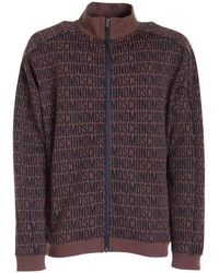 Moschino - Zip High Neck Sweater - Lyst