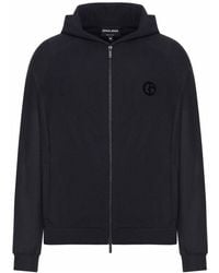Giorgio Armani - Blouson With Zip And Hood - Lyst