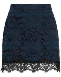 Patou - Lace Mini Skirt - Lyst