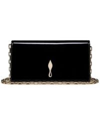 Christian Louboutin - Bettina Patent Calfskin Clutch - Lyst