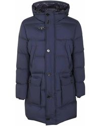Fay - Padded Nylon Down Jacket Padded - Lyst