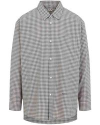 Marni - Micro Check Pattern Shirt - Lyst