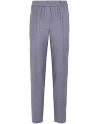 Peserico - Slim Fit Trousers - Lyst