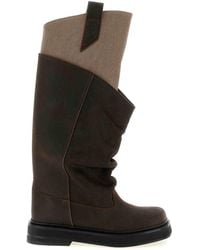 The Attico - New Robin Passeggiata' Boots - Lyst