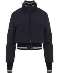 Thom Browne - Cropped Downfilled Front Zip Jacket - Lyst
