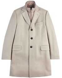 Fay - Double -Breasted Coat - Lyst