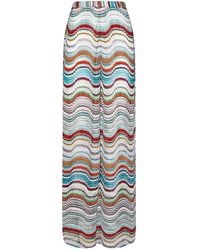 Missoni - Multicoloured Palazzo Trousers - Lyst