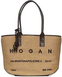 Hogan - Address Small Shopping Bag - Lyst