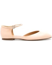 Aeyde - Uma Leather Ballerina Shoes - Lyst