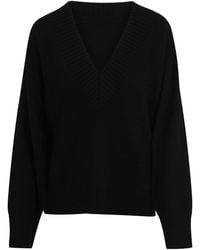 Loulou de Saison - Sage V-Neck Cashmere Sweater - Lyst