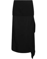Jil Sander - Midi Skirt - Lyst