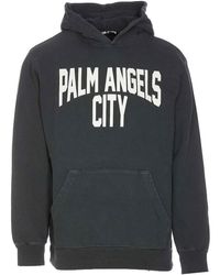 Palm Angels - Pa City Washed Hoodie - Lyst