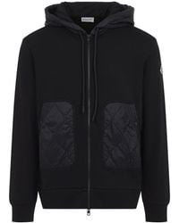 Moncler - Zip Up Sweatshirt - Lyst