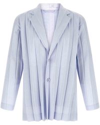 Homme Plissé Issey Miyake - Edge Ensemble Blazer - Lyst