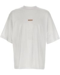 Marni - Logo Patch T-Shirt - Lyst