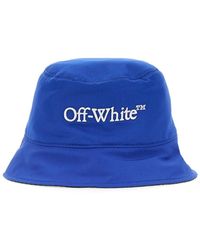 Off-White c/o Virgil Abloh - Logo-embroidered Reversible Bucket Hat - Lyst