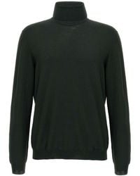 Zanone - Wool Turtleneck Sweater - Lyst