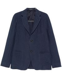 Emporio Armani - Line Single-Breasted Jacket - Lyst