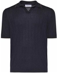 Giuliano Galiano - Silk Polo - Lyst
