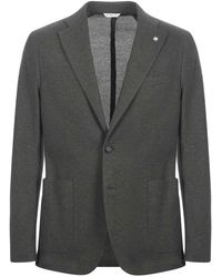 Manuel Ritz - Honeycomb Cotton Jacket - Lyst