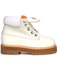 PDF - Strada Leather Ankle Boots - Lyst