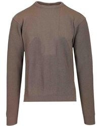 Rick Owens - Crew Neck Wool Sweater - Lyst