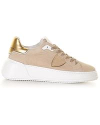 Philippe Model - Sneaker Tres Temple Low Donna - Lyst