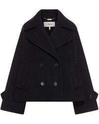Chloé - Wool Coat - Lyst