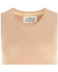 Maison Margiela - Nude-Colored Sleeveless Body - Lyst