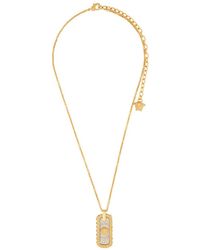 Versace - Necklace With Crystals - Lyst
