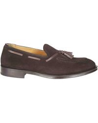 Doucal's - Tassel Suede Moccasin - Lyst
