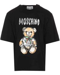 Moschino - Drawn Teddy Bear T-shirt - Lyst