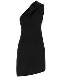 Givenchy - Asymmetric Mini Dress - Lyst