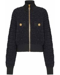 Balmain - Zipper Bomber Jacket - Lyst