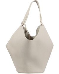 KHAITE - Lotus Medium Leather Shoulder Bag - Lyst