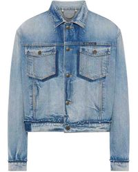 Maison Margiela - Light Denim Jacket - Lyst