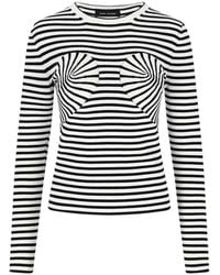 Marc Jacobs - Seamed Up Knit Crewneck Tee - Lyst