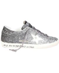 Golden Goose - Superstar Classic With List Glitter - Lyst