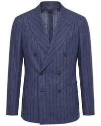 Drumohr - Double-Breasted Jacket - Lyst