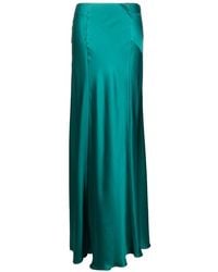 Alberta Ferretti - High Waist Maxi Skirt - Lyst