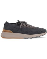 Brunello Cucinelli - Wool Sneakers - Lyst